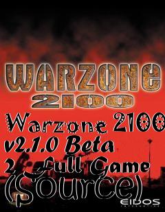 Box art for Warzone 2100 v2.1.0 Beta 2 Full Game (Source)