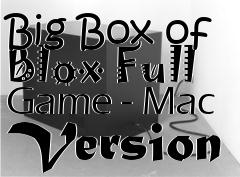 Box art for Big Box of Blox Full Game - Mac Version