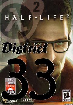 Box art for District 33