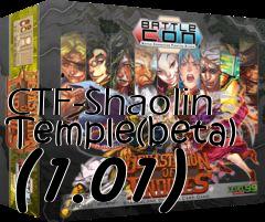 Box art for CTF-Shaolin Temple(beta) (1.01)