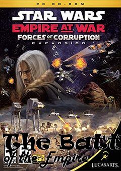 Box art for The Battle of the Empire