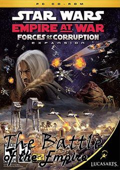 Box art for The Battle of the Empire