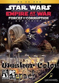 Box art for Wesker Colonies Mappack