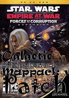 Box art for Galactic Battlegrounds Mappack v1.1 Patch