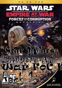 Box art for Star Wars: Empire at War FoC Map Pack 1