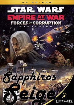 Box art for Sapphiros Seige