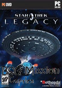 Box art for BSG Mission - Caprica