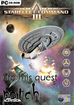 Box art for ufp mis quest patch