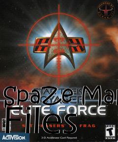 Box art for SpaZe Map Files