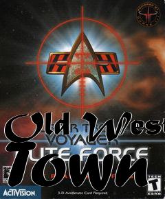 Box art for Old West Town