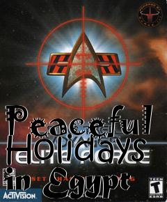Box art for Peaceful Holidays in Egypt
