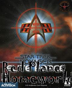 Box art for Red Planet Homeworld