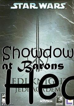 Box art for Showdown at Barons Hed