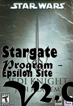 Box art for Stargate Program - Epsilon Site V2.0