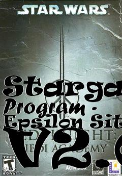 Box art for Stargate Program - Epsilon Site V2.0