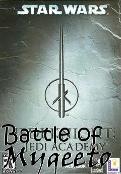 Box art for Battle of Mygeeto