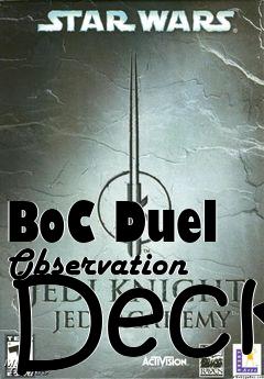 Box art for BoC Duel Observation Deck