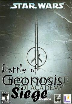 Box art for Battle of Geonosis - Siege