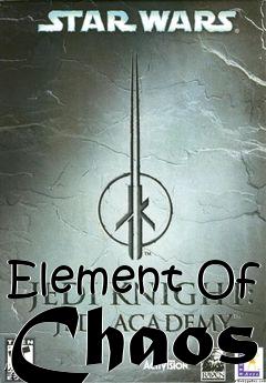 Box art for Element Of Chaos