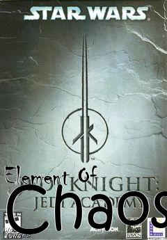 Box art for Element Of Chaos