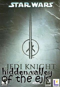 Box art for hidden valley of the ejk