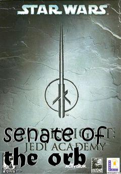 Box art for senate of the orb