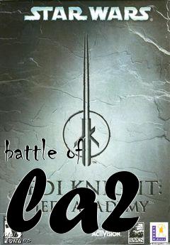 Box art for battle of la2