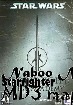 Box art for Naboo N1 Starfighter MD3 map