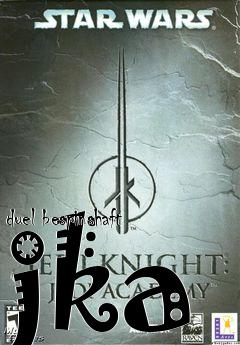 Box art for duel bespinshaft jka