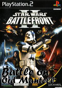 Box art for Battle on Ord Mantell