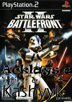 Box art for Acklays and V-wings on Kashyyk