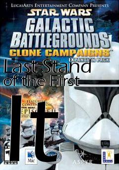 Box art for Last Stand of the First It