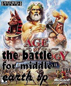 Box art for the battle for middle earth sp