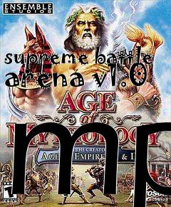 Box art for supreme battle arena v1.0 mp