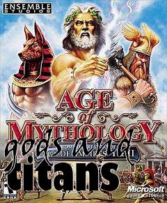 Box art for gods and titans