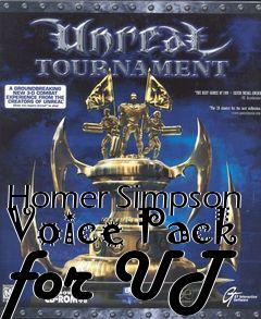 Box art for Homer Simpson Voice Pack for UT