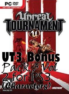 Box art for UT3 Bonus Pack 3 Vol 2 for PS3 (Characters)