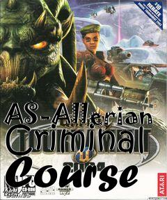 Box art for AS-Allerian Criminal Course