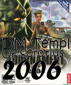 Box art for DM Temple Of Scrotius 2006