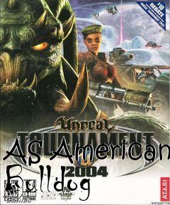 Box art for AS American Bulldog