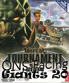 Box art for ONS-Facing Giants 2004