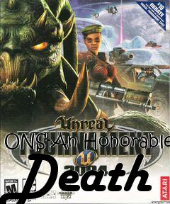 Box art for ONS-An Honorable Death