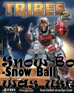 Box art for Snow Boll -Snow Ball was used-