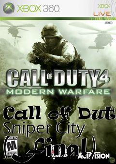 Box art for Call of Duty Sniper City (Final)