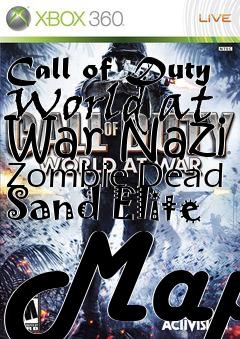 Box art for Call of Duty World at War Nazi Zombie Dead Sand Elite Map