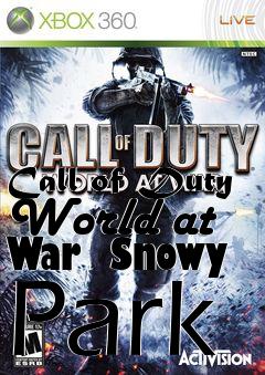 Box art for Call of Duty World at War  Snowy Park