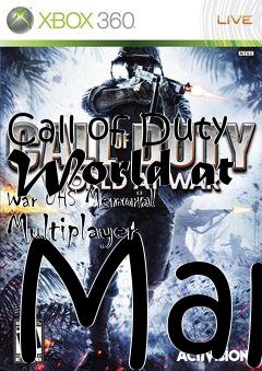 Box art for Call of Duty World at War UHS Memorial Multiplayer Map