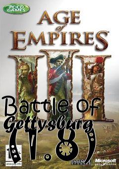 Box art for Battle of Gettysburg (1.8)