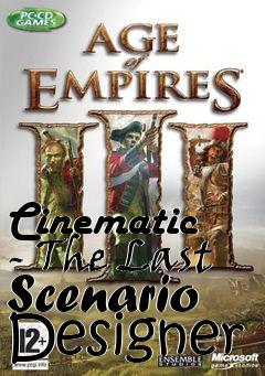 Box art for Cinematic - The Last Scenario Designer