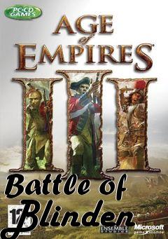 Box art for Battle of Blinden